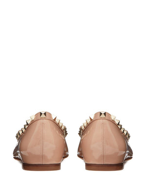 VALENTINO Rockstud Ballerina Flats for Women