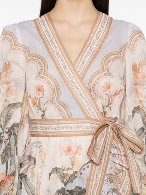 Zimmermann Stunning Mini Dress for Women - Spring Summer 25