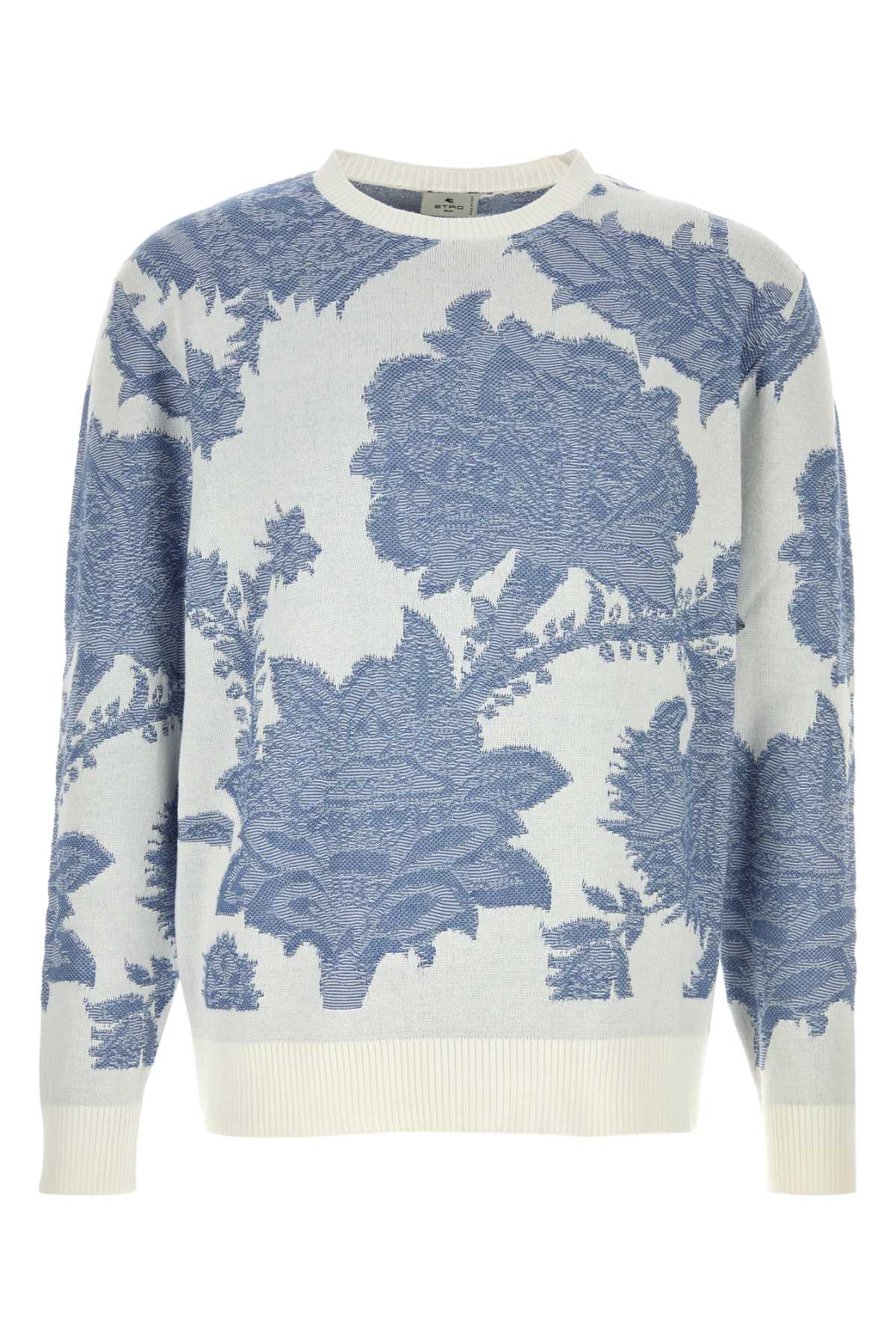 ETRO Embroidered Cotton Sweater for Men - Spring 2024