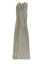 PRADA Elegant Long Suede Gloves for Women