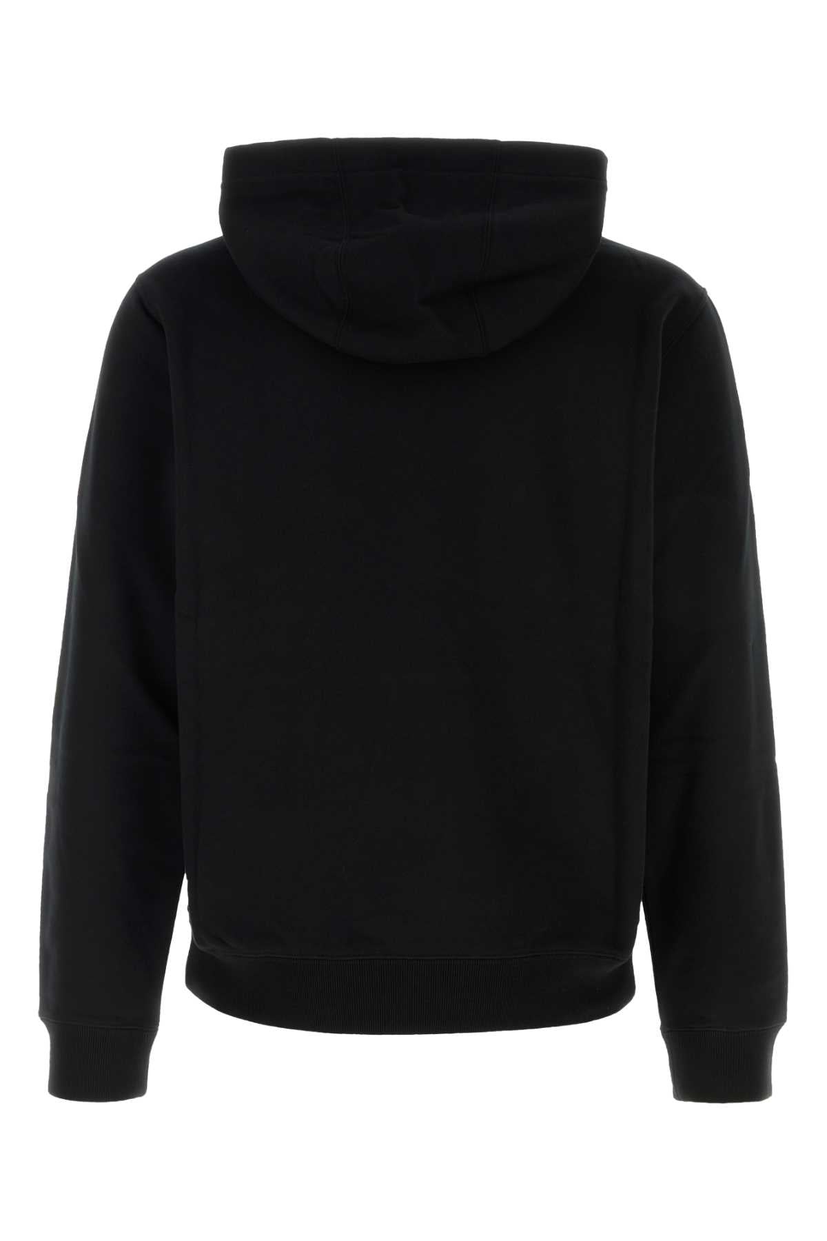 VERSACE Classic Black Cotton Sweatshirt for Men