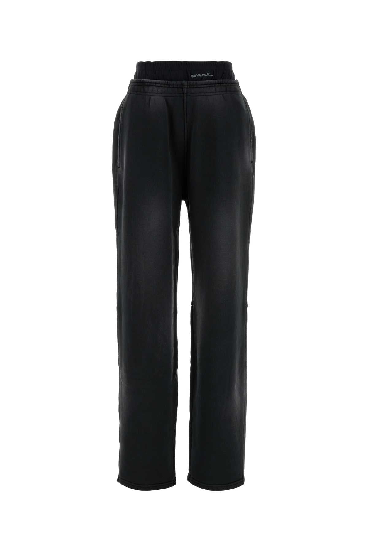 T BY ALEXANDER WANG Charcoal Cotton Joggers for Women