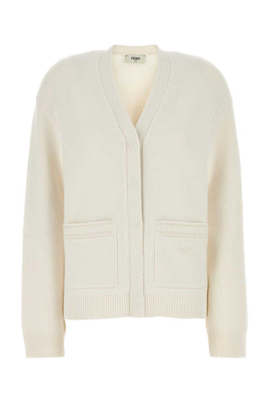 FENDI Luxurious Cashmere Blend Cardigan for Women - Perfect for 2024