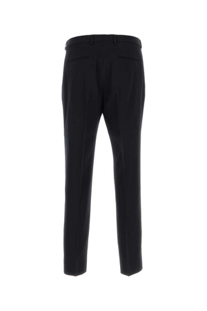 GUCCI Elegant Wool Pants for Men - Navy Blue