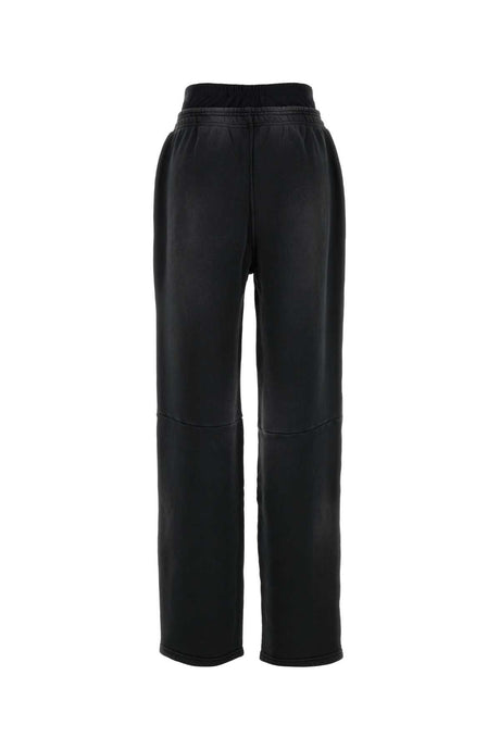 T BY ALEXANDER WANG Charcoal Cotton Joggers for Women