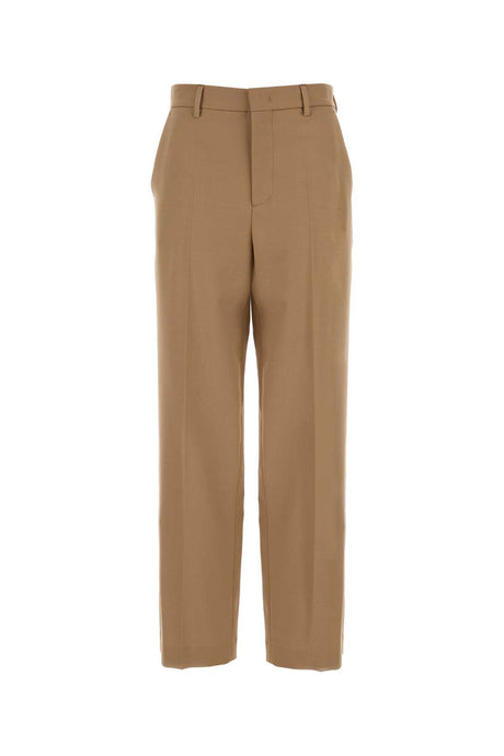 BLUMARINE Camel Stretch Twill Pants for Women