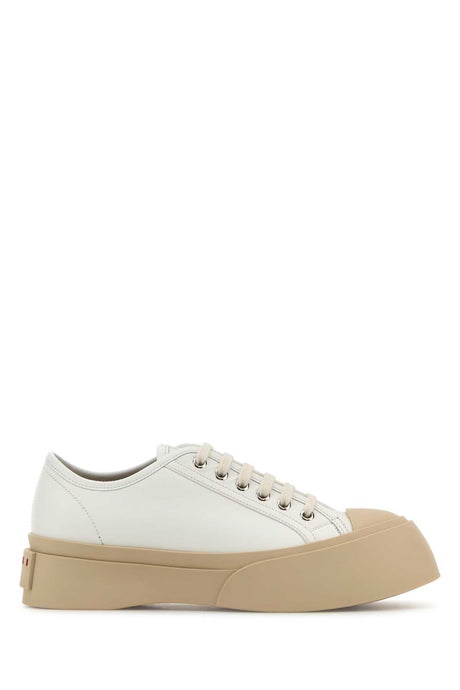 MARNI Calf Leather High-Top Sneakers for Men